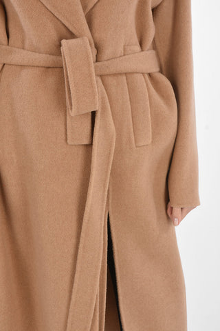 Trench in Lana con cintura