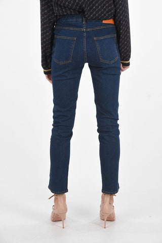 ALL IS LOVE Regular Rise Straight Jeans