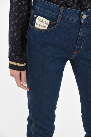 ALL IS LOVE Regular Rise Straight Jeans