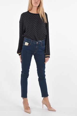 ALL IS LOVE Regular Rise Straight Jeans