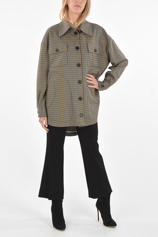 Vigirgin Wool Tartan Coat