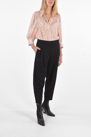 Regular Pants with 2 Pinces and Hidden Fastening