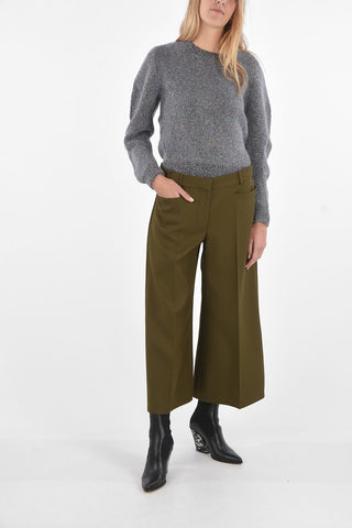 2 Pockets Gaucho Pants with Belt Loops