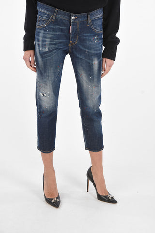 Distressed COOL GIRL CROPPED Jeans