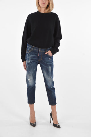 Distressed COOL GIRL CROPPED Jeans