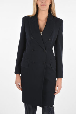 Blazer Lungo Doppiopetto ZUCCA con Tasche ad Aletta