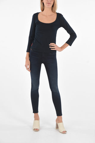 T-shirt girocollo manica lunga