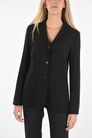 Blazer 3 Bottoni MAYACA con Tasche a Toppa