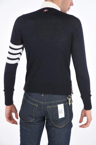 Merino wool crew-neck sweater