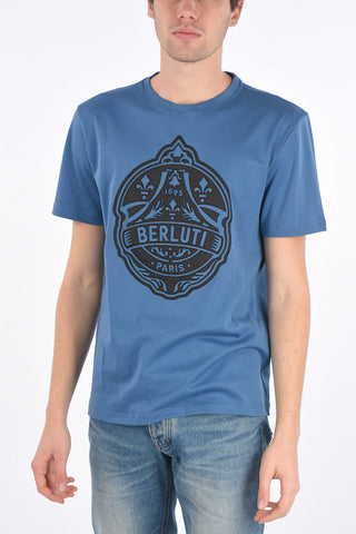 crest embroidered t-shirt