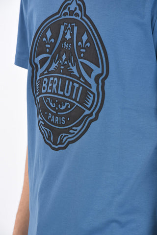 crest embroidered t-shirt