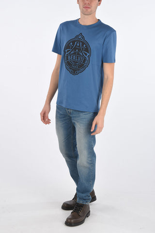 crest embroidered t-shirt