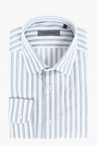Awning Striped Spread Collar Shirt