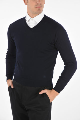 Wool V Neck Sweater