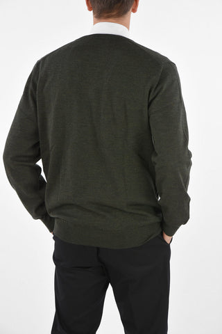 Maglia Collo a V in Lana
