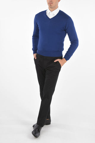 Wool V Neck Sweater