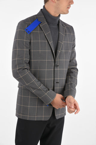 District Check 2 Button KELLY 2 Blazer with Collar
