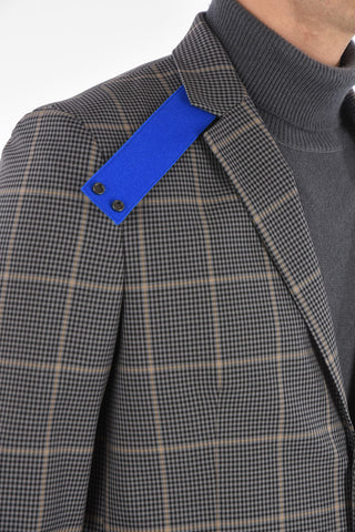 District Check 2 Button KELLY 2 Blazer with Collar