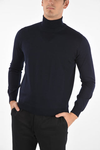 CC COLLECTION Virgin Wool Turtleneck Sweater