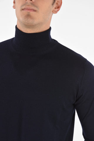 CC COLLECTION Virgin Wool Turtleneck Sweater