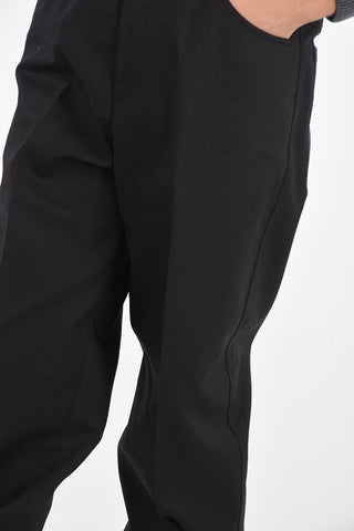 Pantaloni in Cotone con Martingala