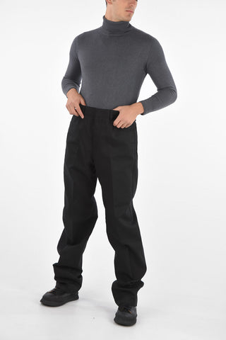 Pantaloni in Cotone con Martingala