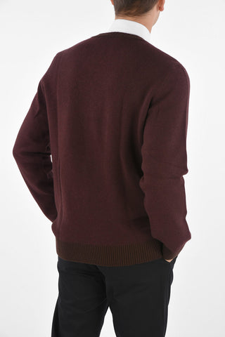 Melangé Wool Crewneck Sweater
