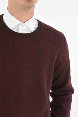 Melangé Wool Crewneck Sweater