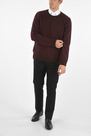 Melangé Wool Crewneck Sweater