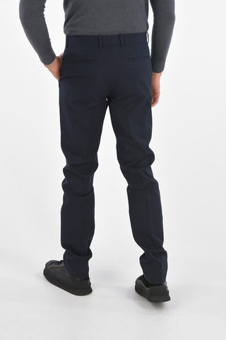 Pants with Visible Side Sewing
