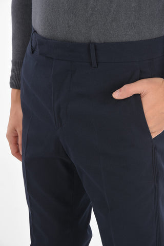 Pants with Visible Side Sewing