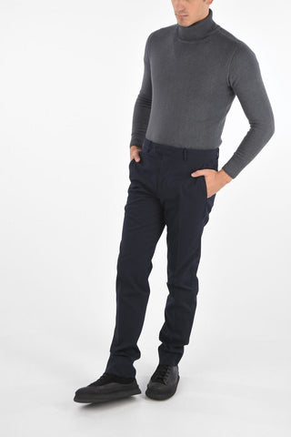 Pants with Visible Side Sewing