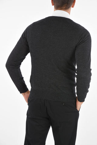 Wool V Neck Sweater
