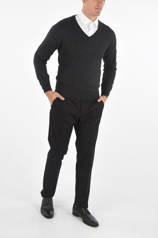 Wool V Neck Sweater