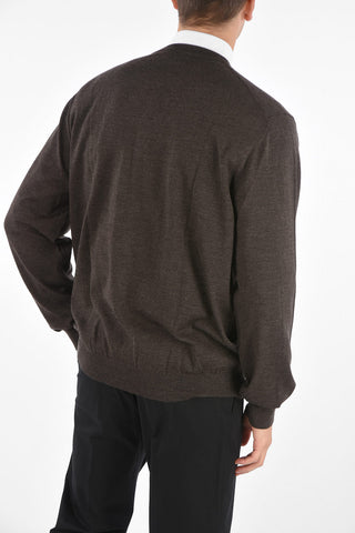Wool V Neck Sweater