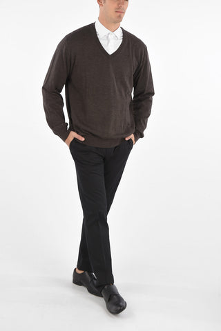 Wool V Neck Sweater
