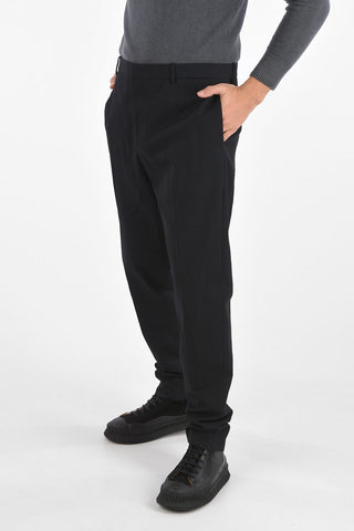 Mid Rise Cotton Pants