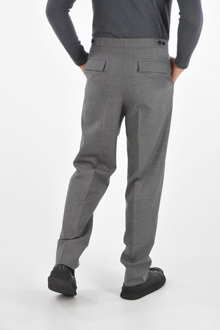 Pantaloni ad 1 Pince TBACY con Tasche ad Aletta