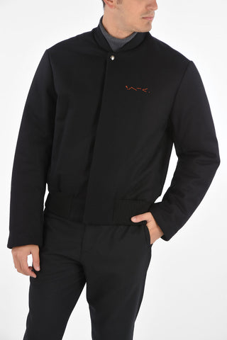 Wool and Cashmere SPECTOR Bomber Jacket