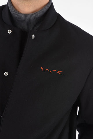 Wool and Cashmere SPECTOR Bomber Jacket
