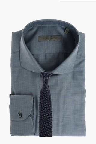 camicia plain herringbone