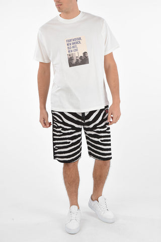 printed crew-neck t-shirt