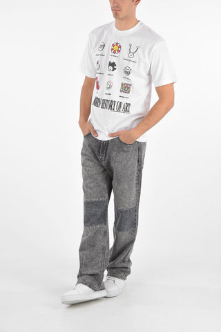 SMILEY t-shirt girocollo stampata