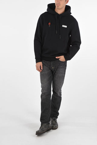 Hooded Sweatshirt with Breast Pocket