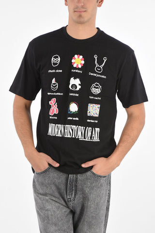 SMILEY printed crew-neck t-shirt