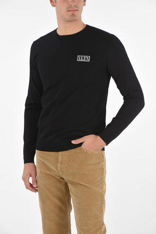 VLTN crew-neck sweater