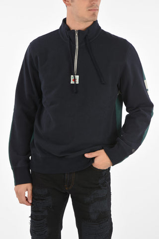 CRAIG GREEN felpa mock con zip