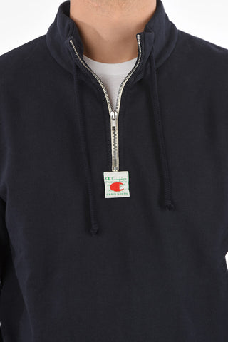 CRAIG GREEN felpa mock con zip