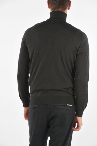 EZ LUXURY cashmere and silk turtle-neck sweater