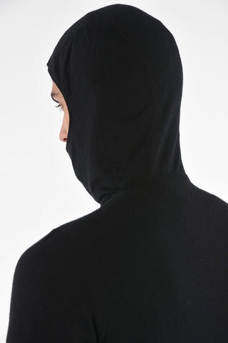 cashmere blend hooded sweater